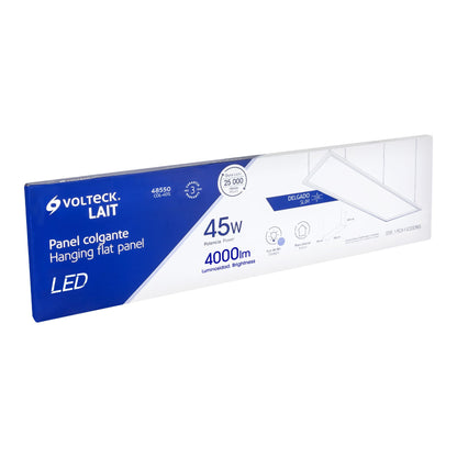 Panel delgado colgante de LED 45 W 30 x 120 cm luz de día COL-401L 48550 MM0