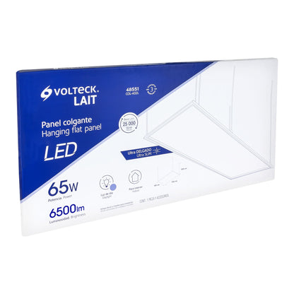 Panel delgado colgante de LED 65 W 60 x 120 cm luz de día COL-402L 48551 MM0