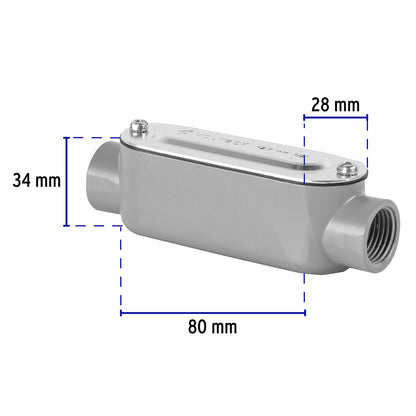 Condulet 1/2' conexión tipo C, Volteck COLET-1/2-C 46982 MM00