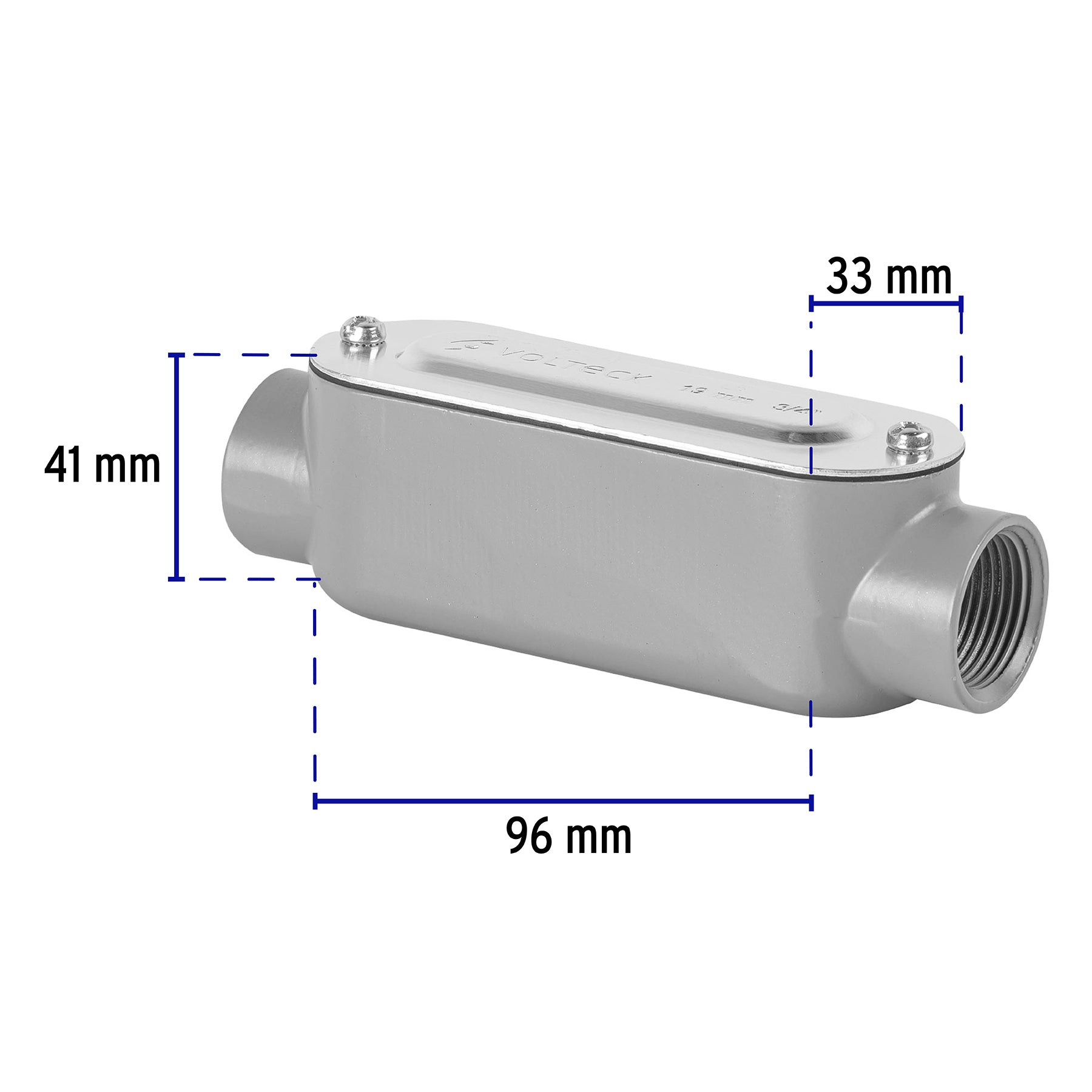 Condulet 3/4' conexión tipo C, Volteck COLET-3/4-C 46983 MM00