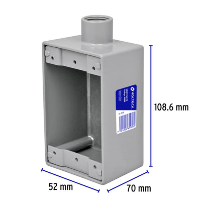 Condulet 3/4' conexión tipo FS, Volteck COLET-3/4-FS 46986 MM00