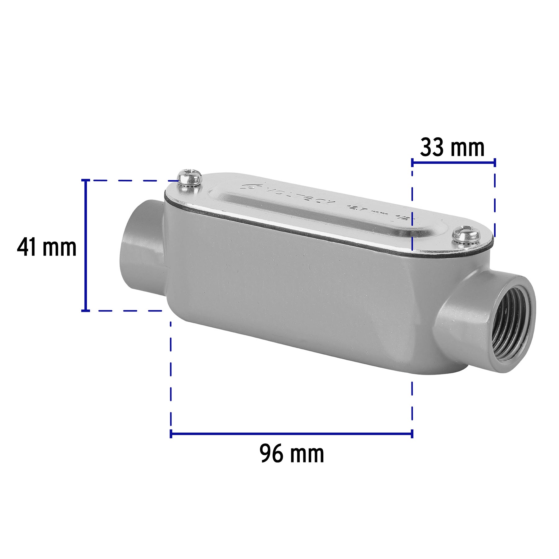 Condulet 3/4' conexión tipo T, Volteck COLET-3/4-T 46980 MM00