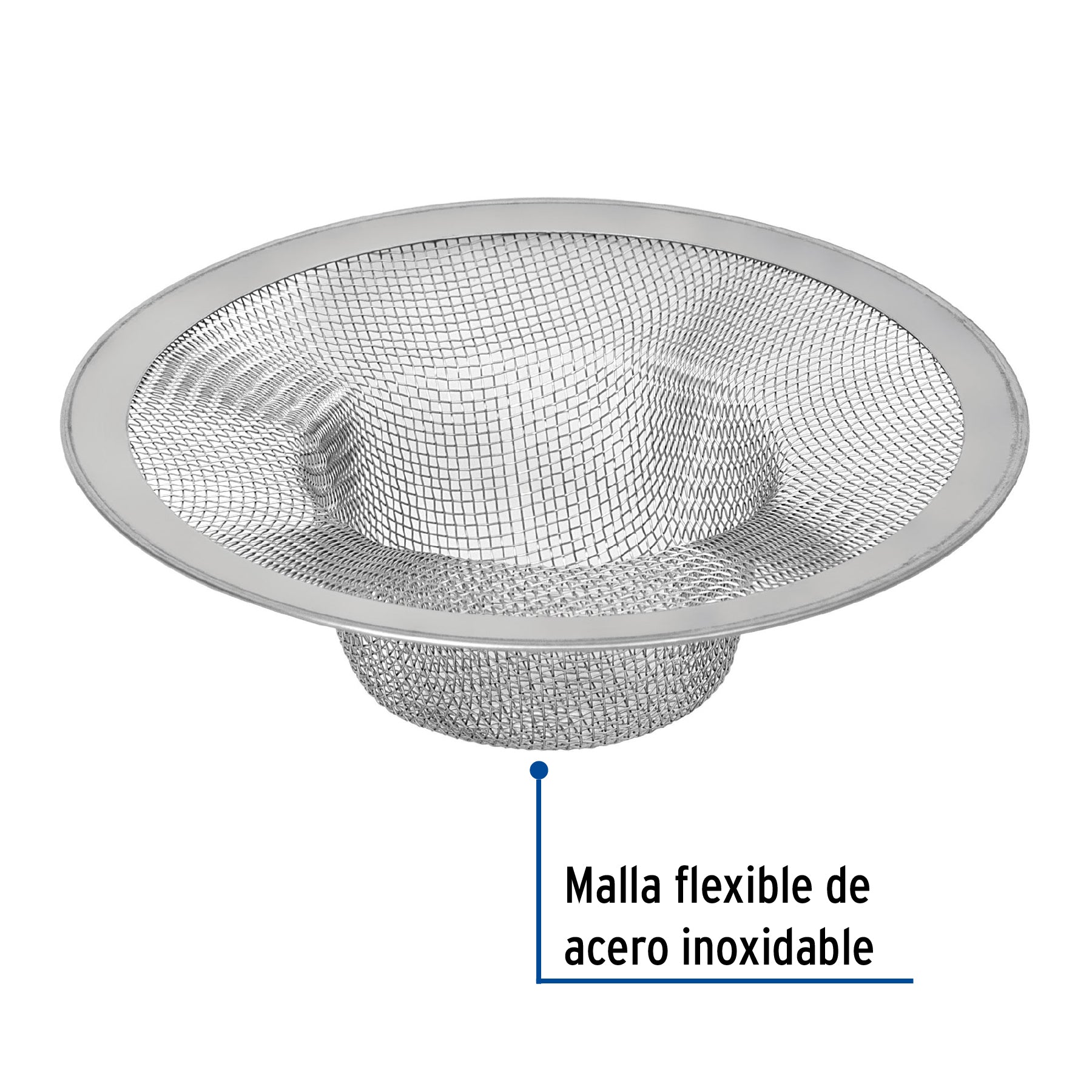 Canastilla malla 3/4' inox para fregadero, Foset COMA-3/4 45304 MM00