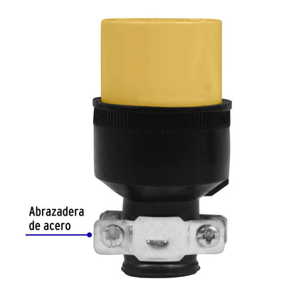 Contacto industrial reforzado aterrizado, 2 polos+tierra COR-A 46120 MM00