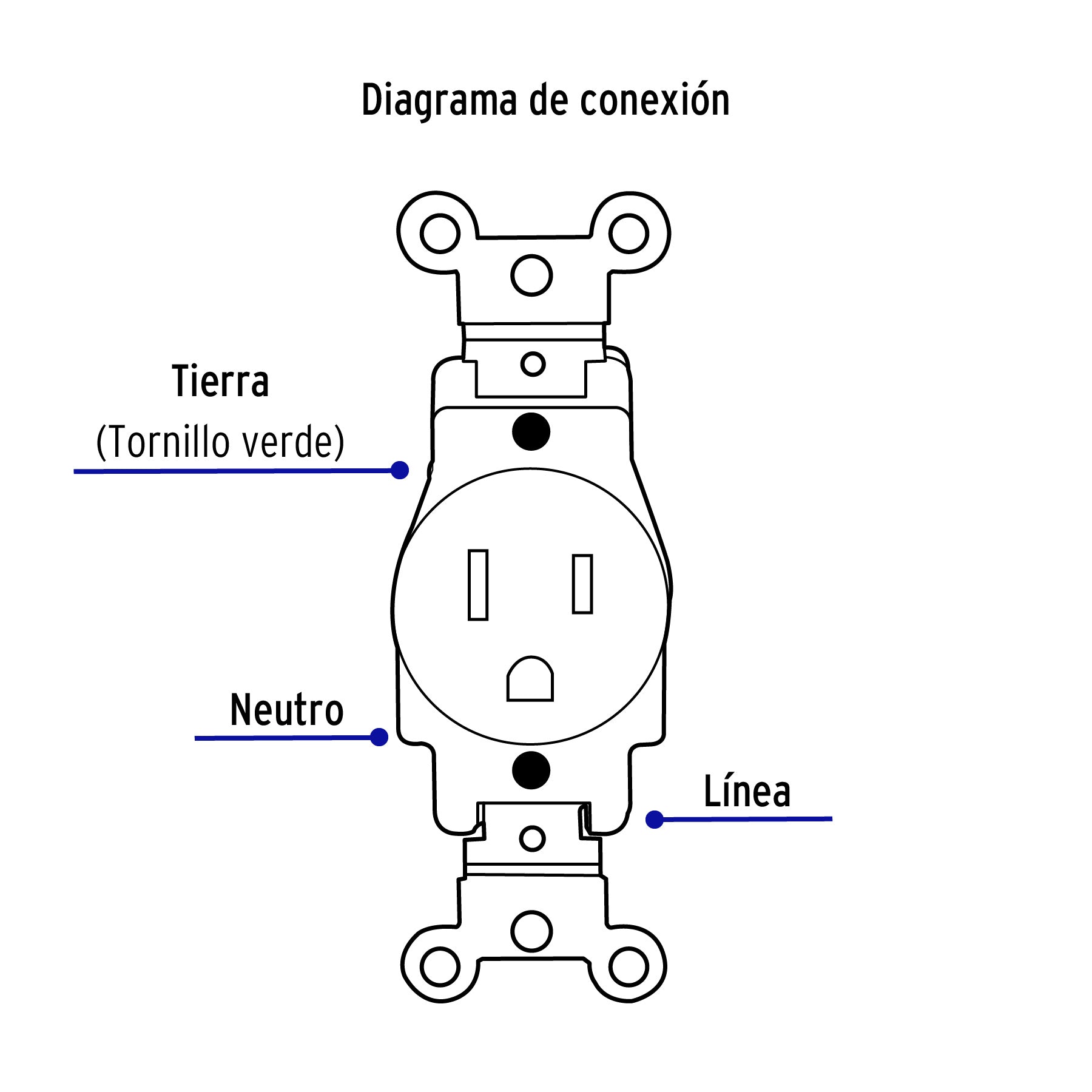 Contacto sencillo, 2 polos 3 hilos, Standard, blanco COSE-SB 47731 MM00