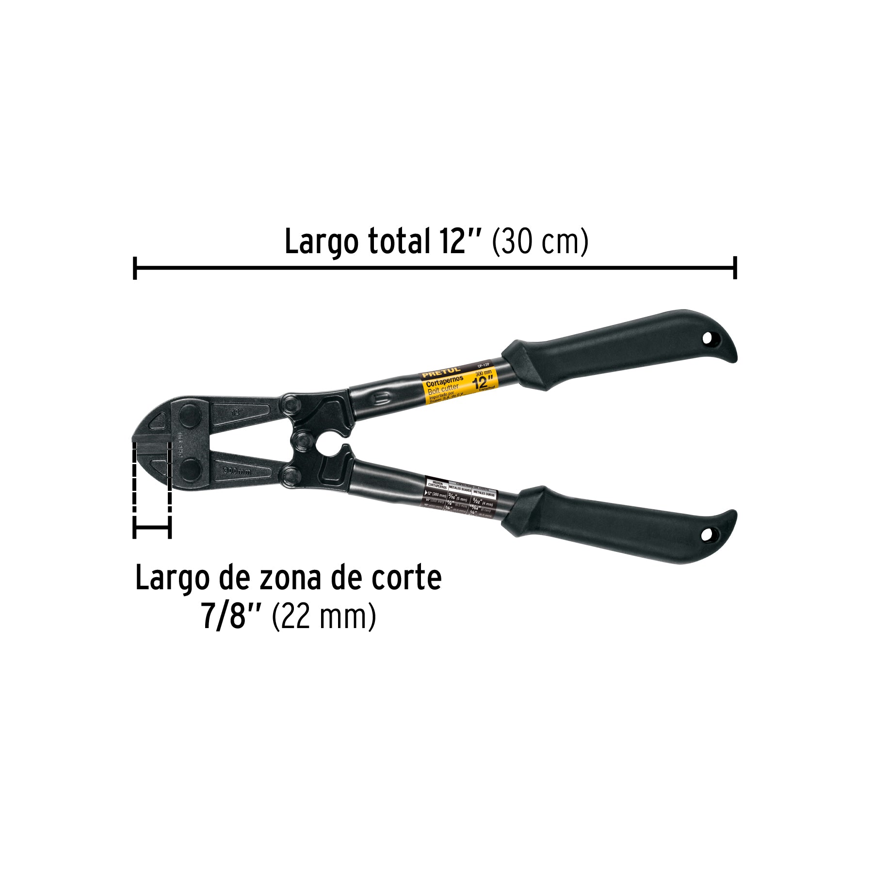 Cortapernos 12', Pretul CP-12P 20944 MM0