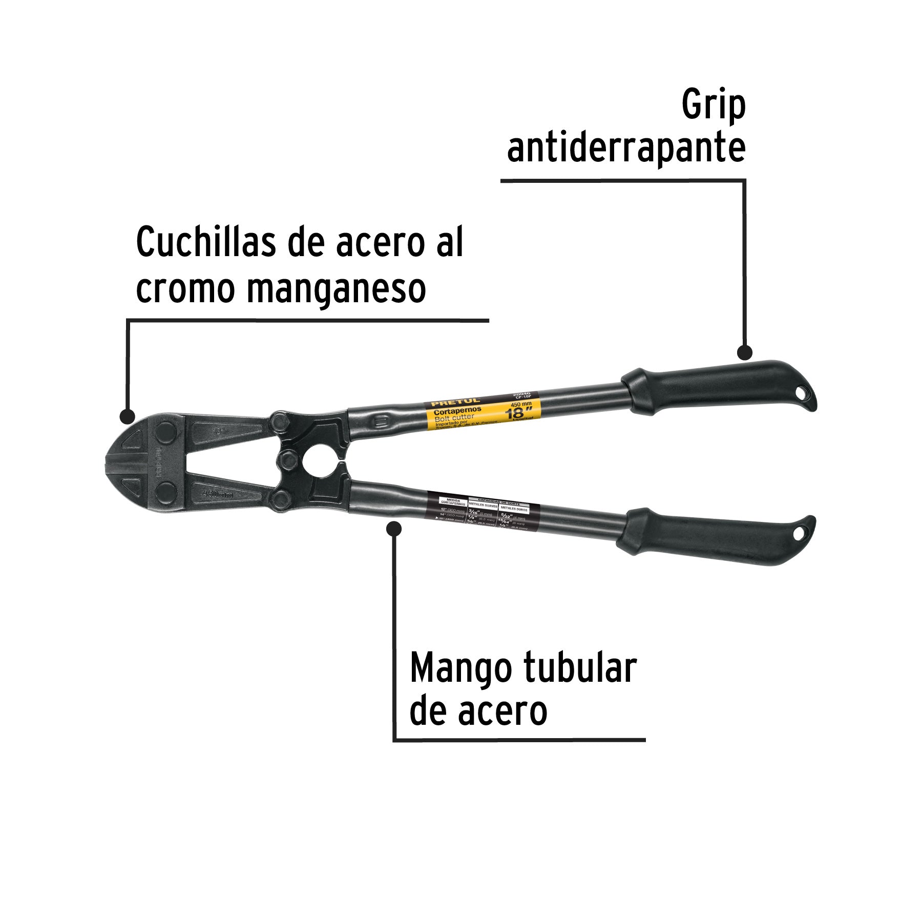 Cortapernos 18', Pretul CP-18P 20946 MM0