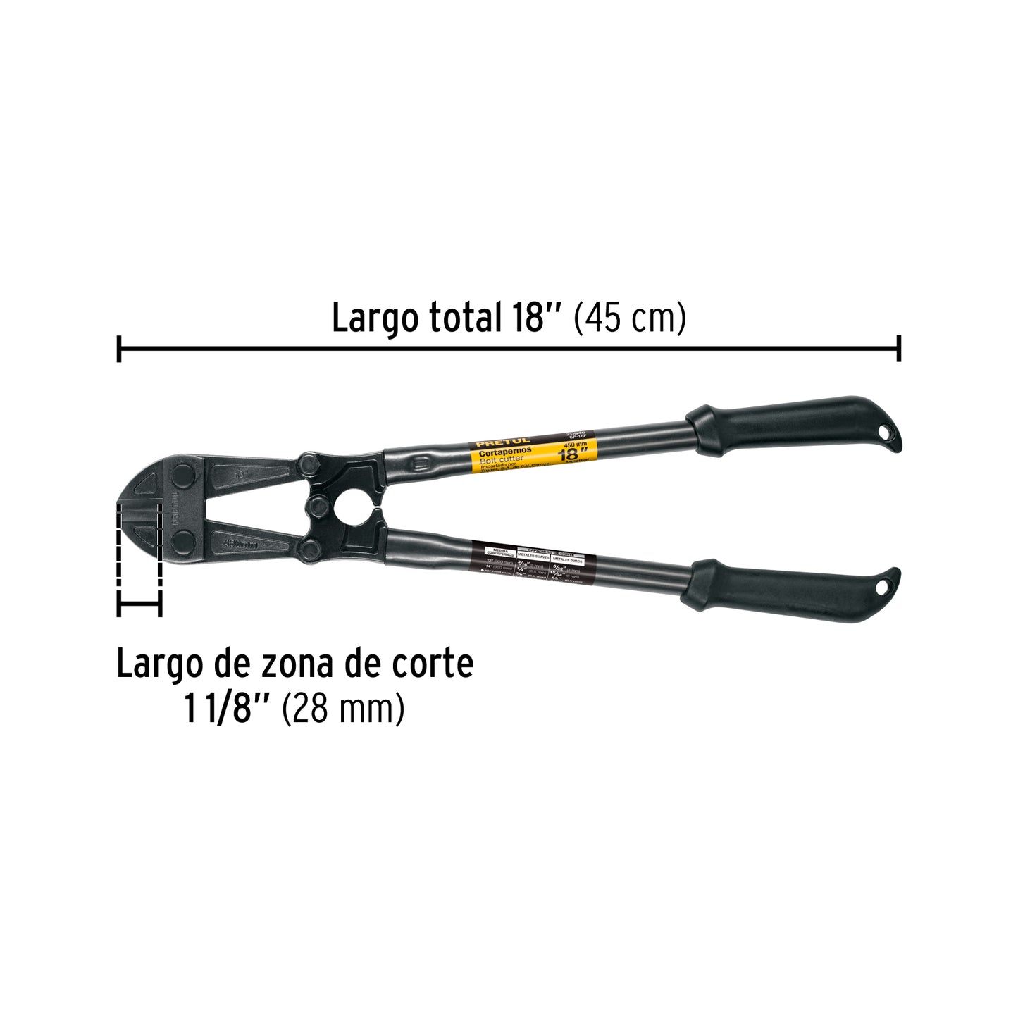 Cortapernos 18', Pretul CP-18P 20946 MM0