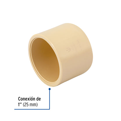 Tapón de CPVC 1', Foset CPVC-363 45120 MM00