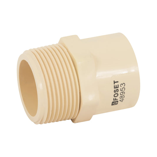 Conector macho CPVC 1-1/4', Foset CPVC-614 48953 MM00