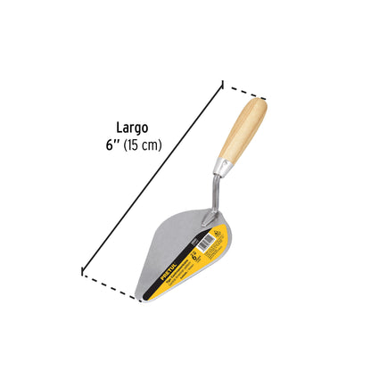 Cuchara para albañil 6' tipo centroamericana, Pretul CT-6PC 20541 MM0