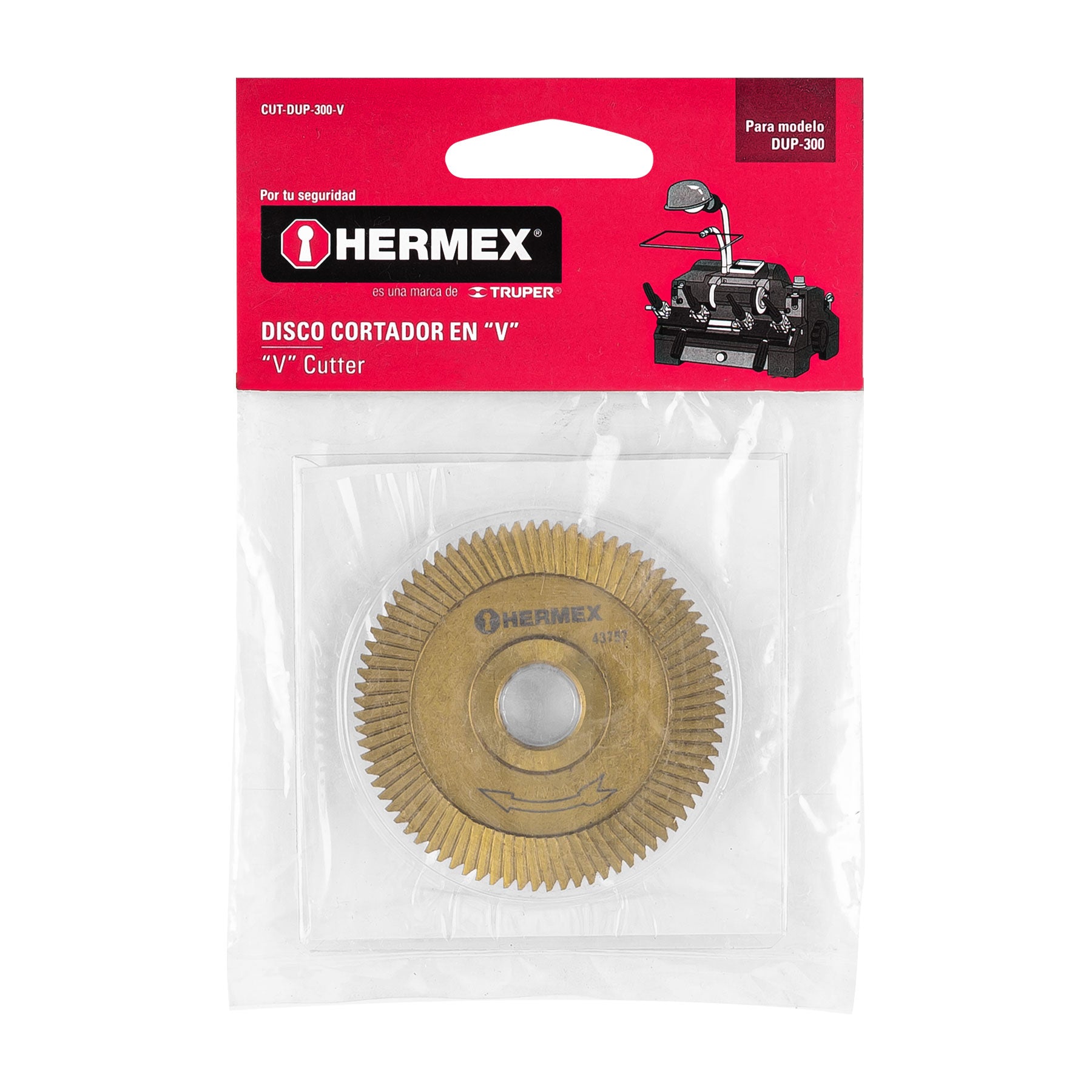 Disco cortador para DUP-300,V, Hermex CUT-DUP-300-V 43757 MM00