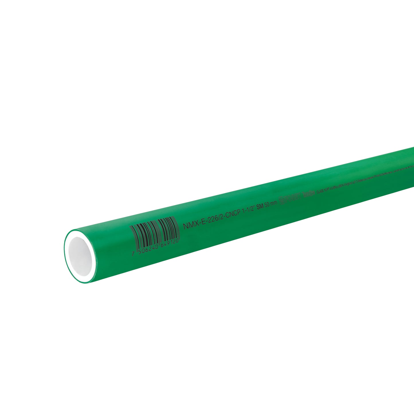 Tubo de 1-1/2' de PPR hidráulico de 4 m, Foset CV-005 45445 MM0