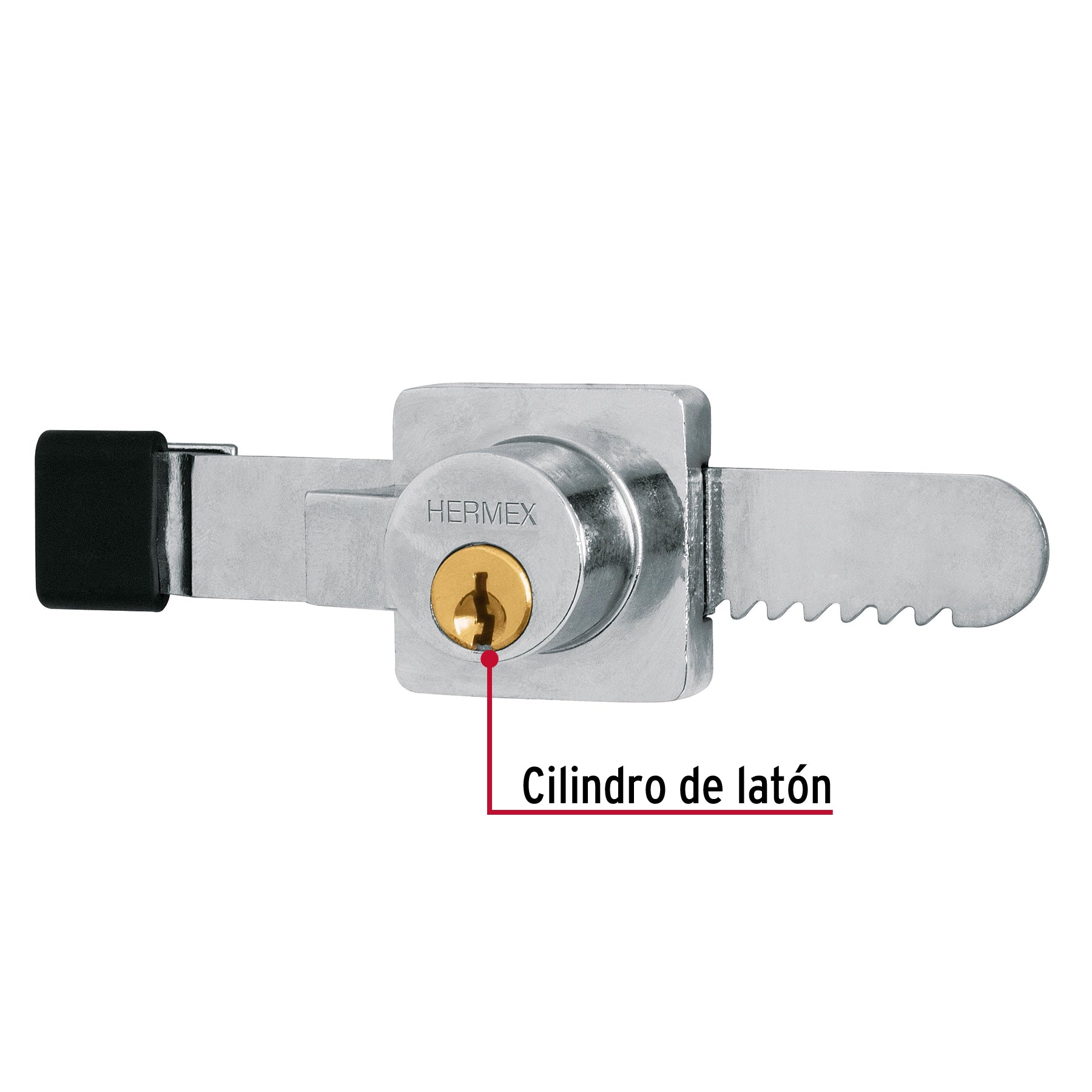 Cerradura para vitrina, Hermex CV-10 43535 MM0