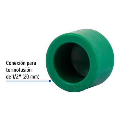 Tapón de PPR 1/2', Foset CV-361 49873 MM00