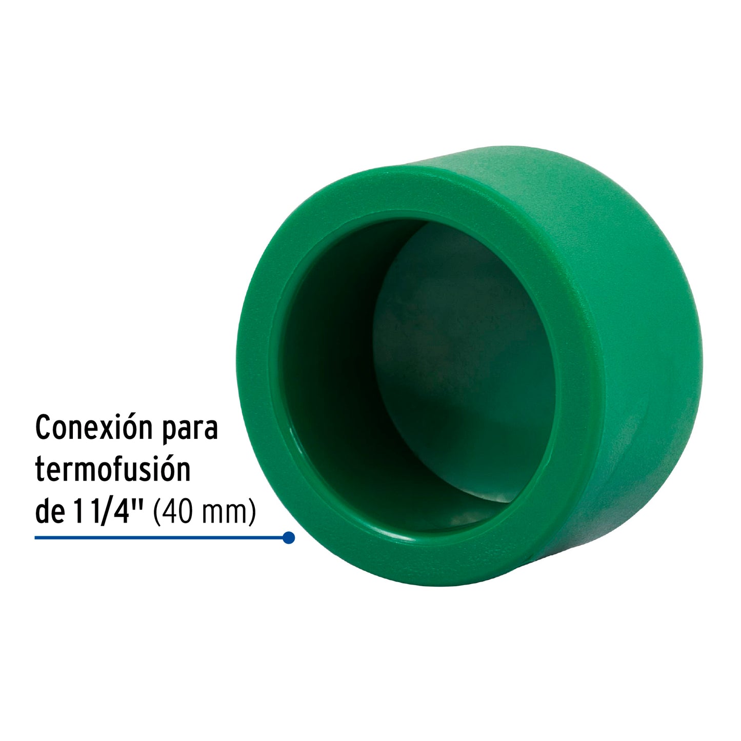 Tapon de PPR 1-1/4', Foset CV-364 45456 MM00