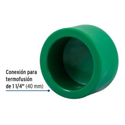 Tapon de PPR 1-1/4', Foset CV-364 45456 MM00