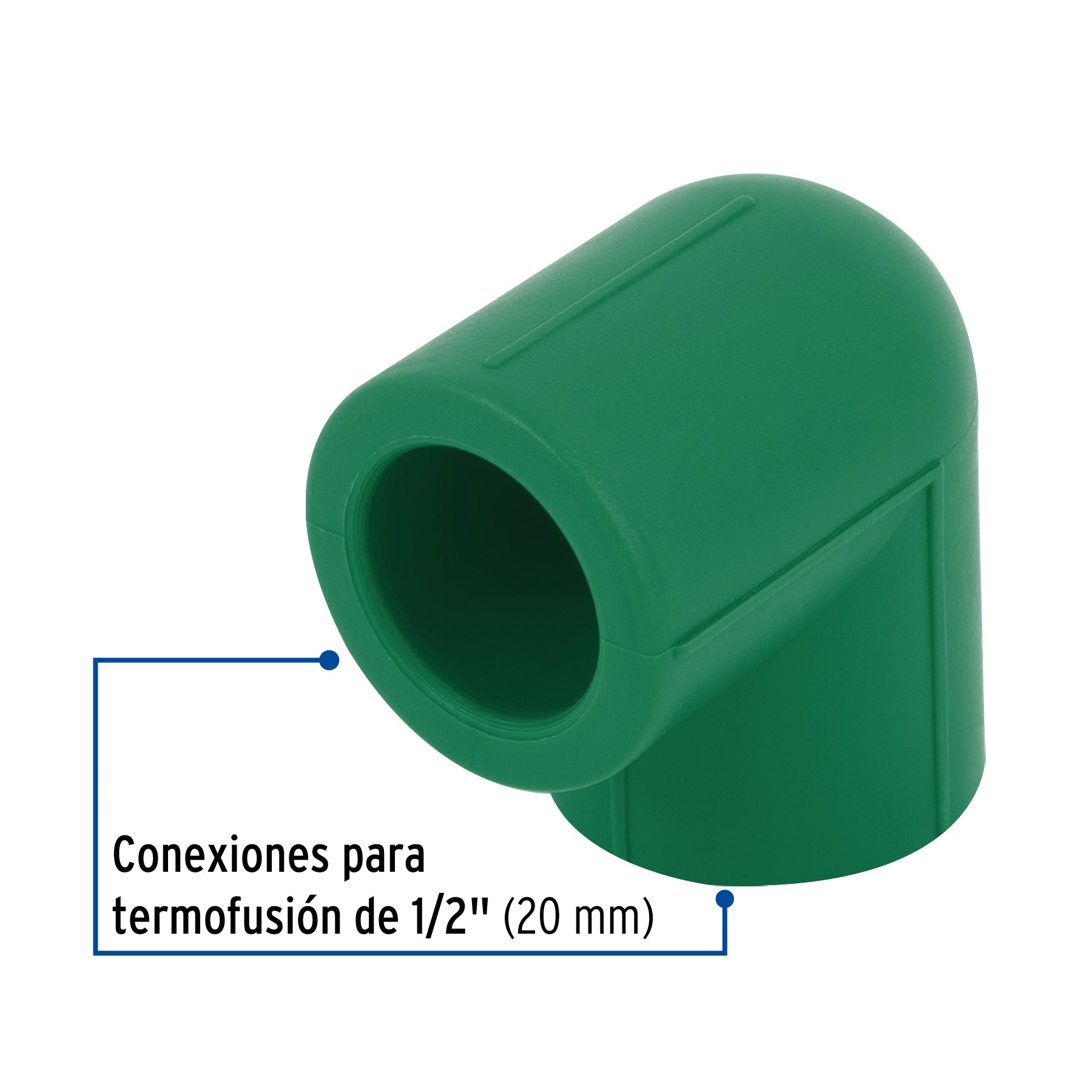 Codo 90° PPR,  1/2', Foset CV-561 49849 MM00