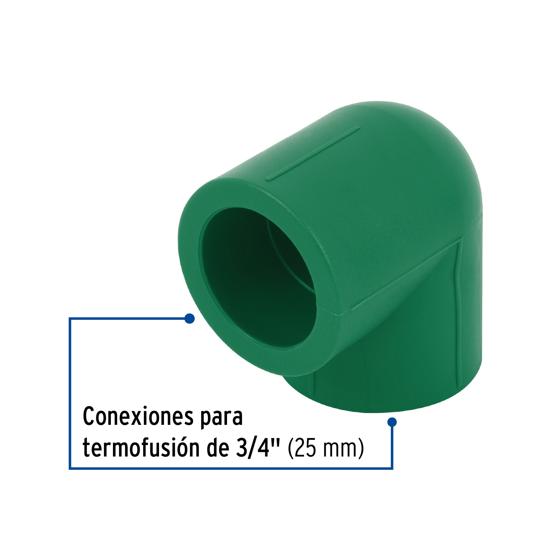 Codo 90° PPR,  3/4', Foset CV-562 49850 MM00