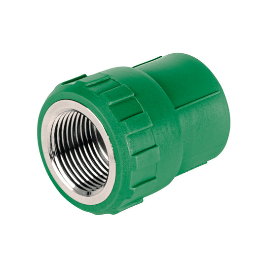 Adaptador PPR 3/4' hembra con inserto metálico, Foset CV-602 49886 MM00