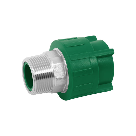 Adaptador PPR 1-1/4' macho con inserto metálico, Foset CV-614 45450 MM00