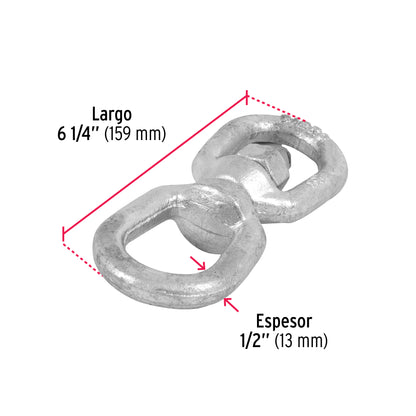 Destorcedor forjado de 1/2', Fiero DESF-1/2 44109 MM00