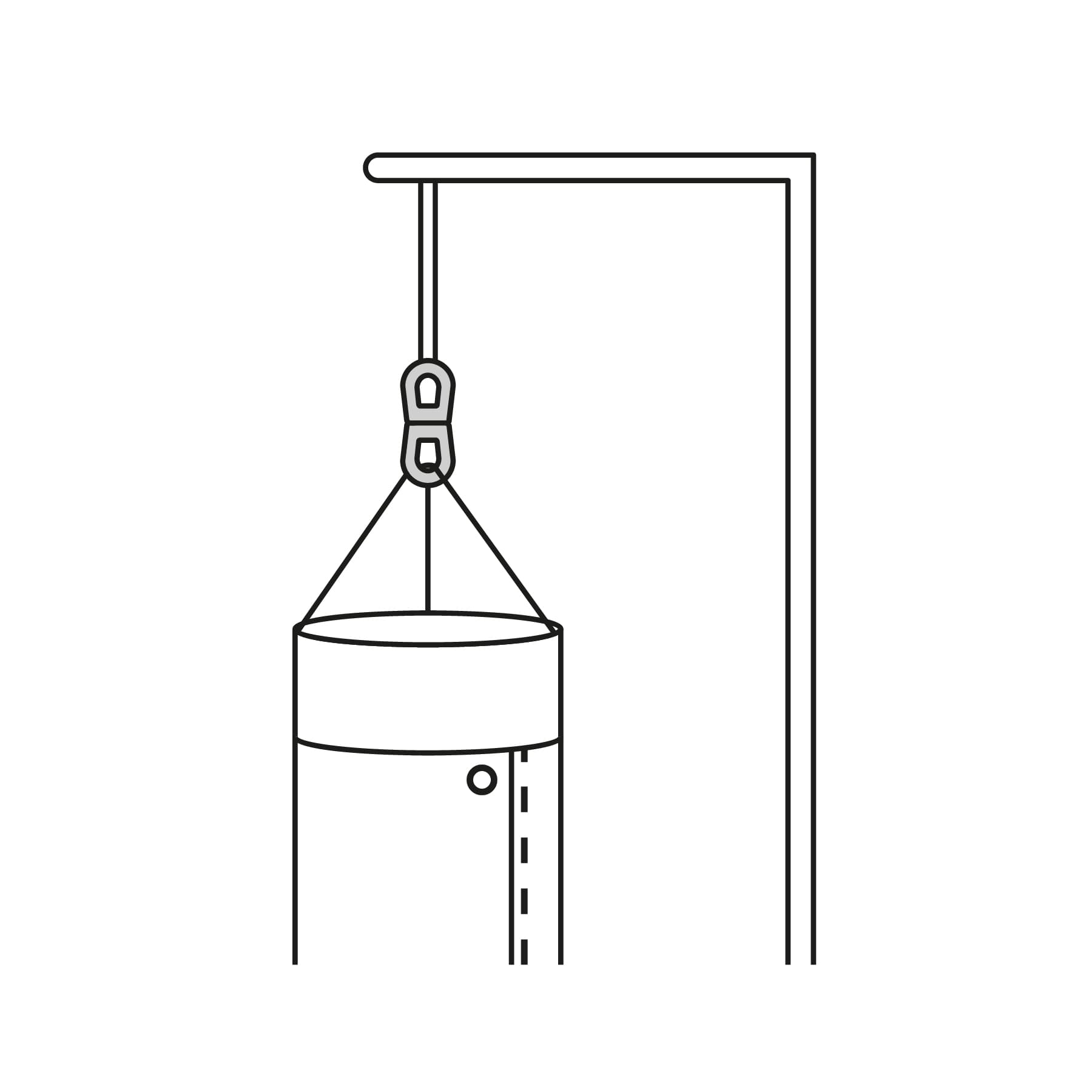 Destorcedor metálico de 1/4', Fiero DESZ-1/4 44100 MM00