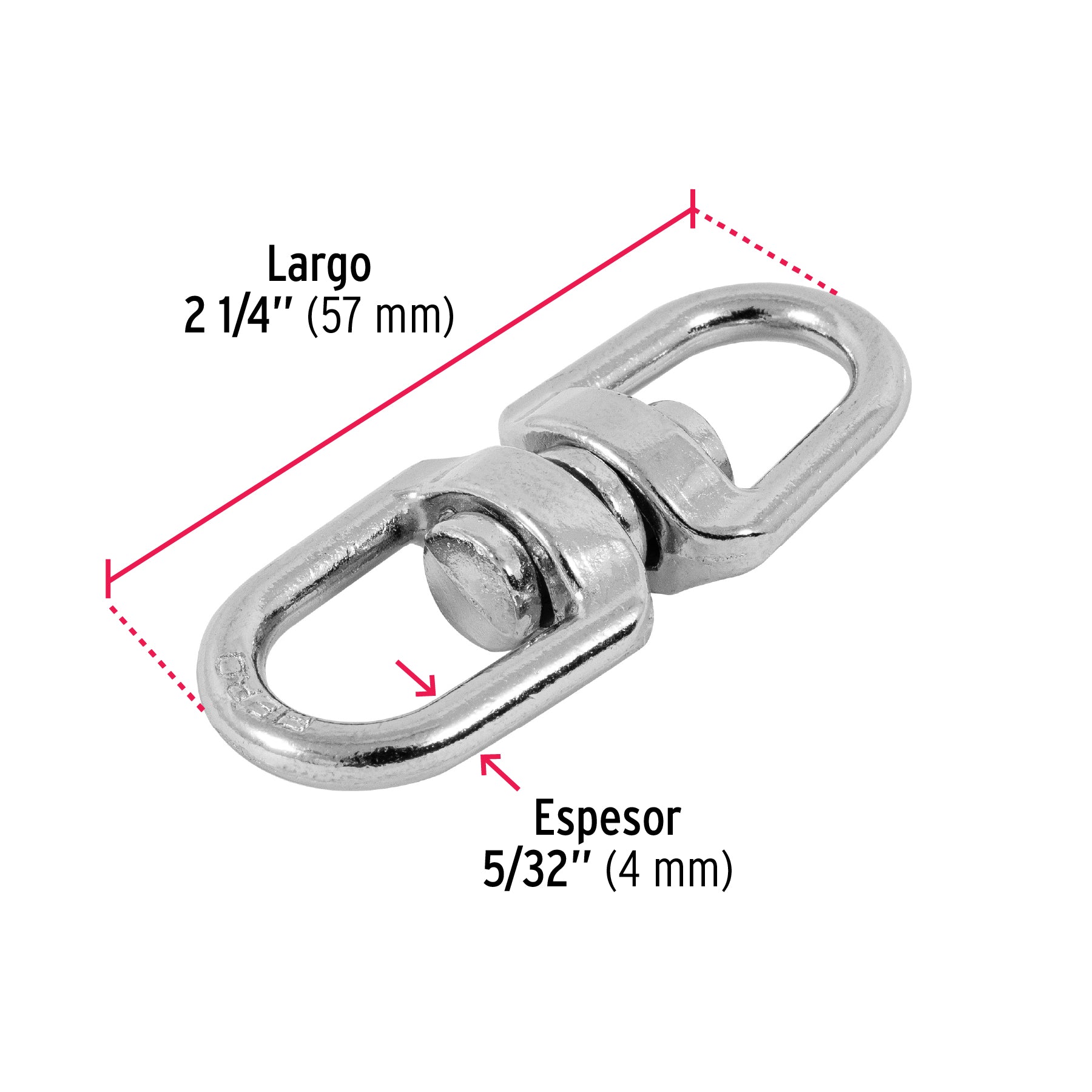 Destorcedor metálico de 5/32', Fiero DESZ-5/32 44098 MM00