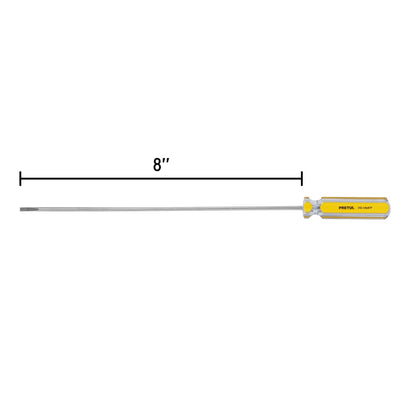 Desarmador cabinet 1/8 x 8' mango de PVC, Pretul DG-1/8X8TP 21466 MM00