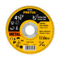 Disco Tipo 41 de 4-1/2' x 1 mm corte fino de metal, Pretul DICOF-4510P 22348 MM00