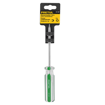 Desarmador punta Torx T 10 mango de PVC, Pretul DT-10P 29982 MM00