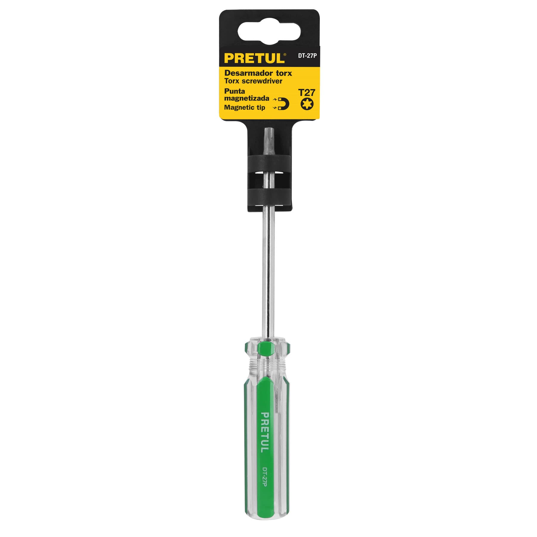 Desarmador punta Torx T 27 mango de PVC, Pretul DT-27P 29986 MM00