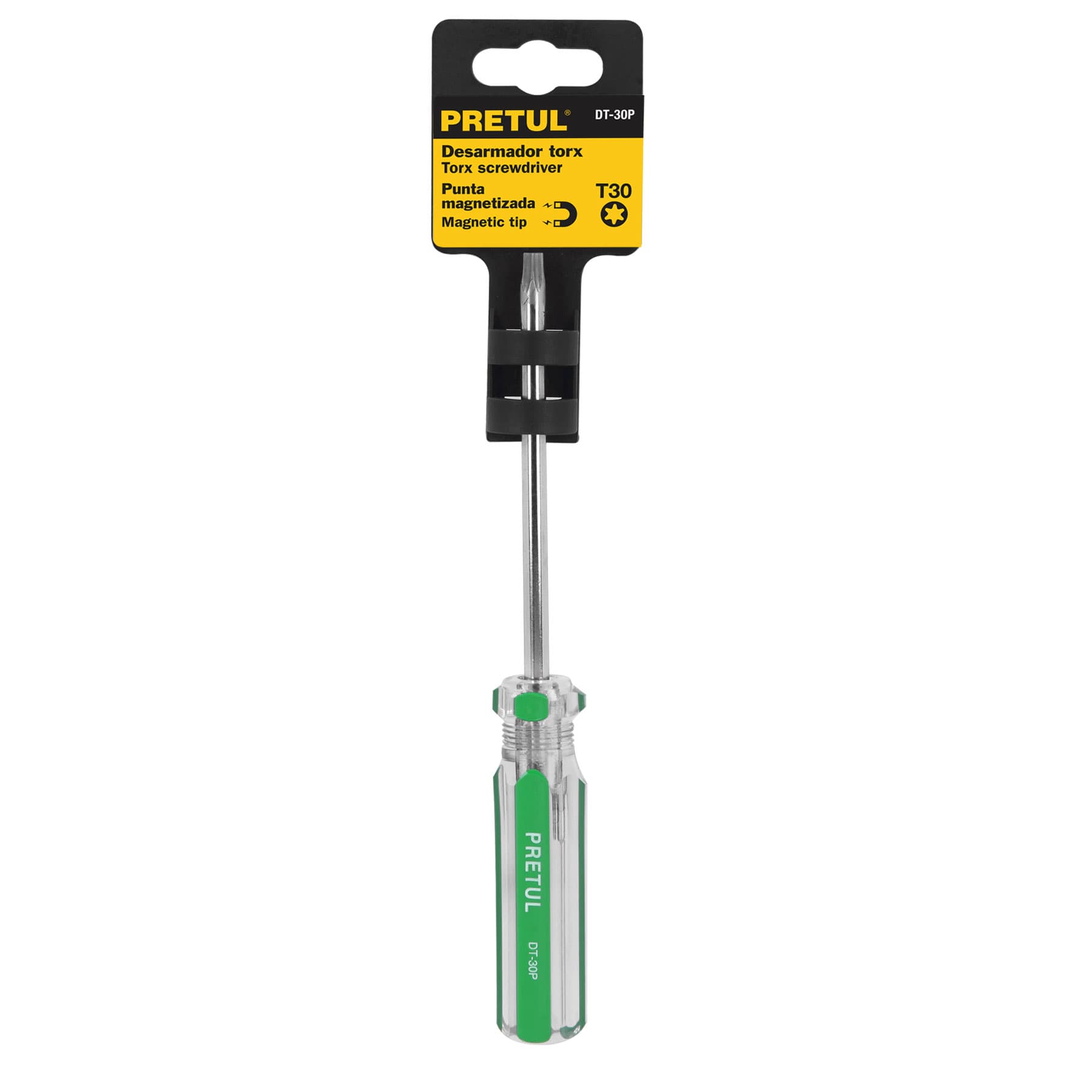 Desarmador punta Torx T 30 mango de PVC, Pretul DT-30P 29987 MM00