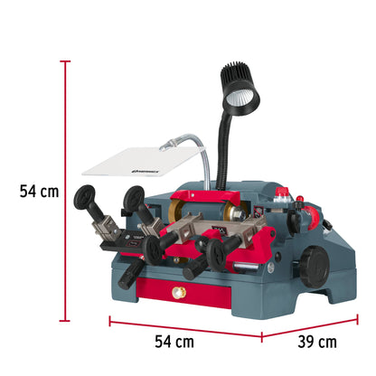 Duplicadora de 10 tipos de llaves, tipo torno, Hermex DUP-310 42666 MM1