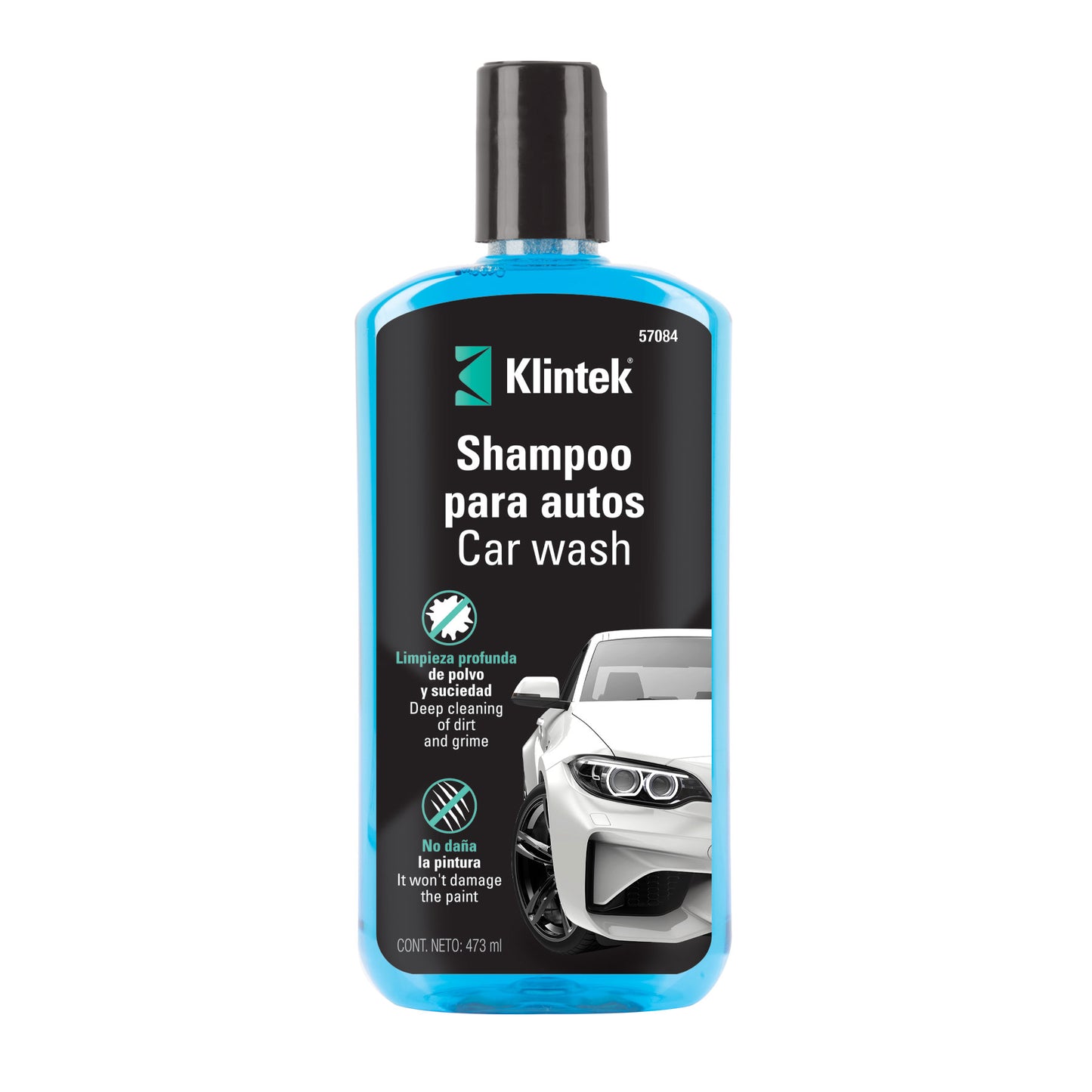 Shampoo para auto, 473 ml, Klintek EA-10 57084 MM00