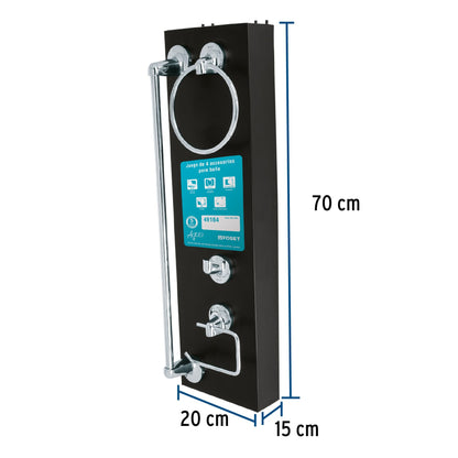 Exhibidor con jgo de acc AQA-4004, Foset EX-AQA-4004 55971 MM3