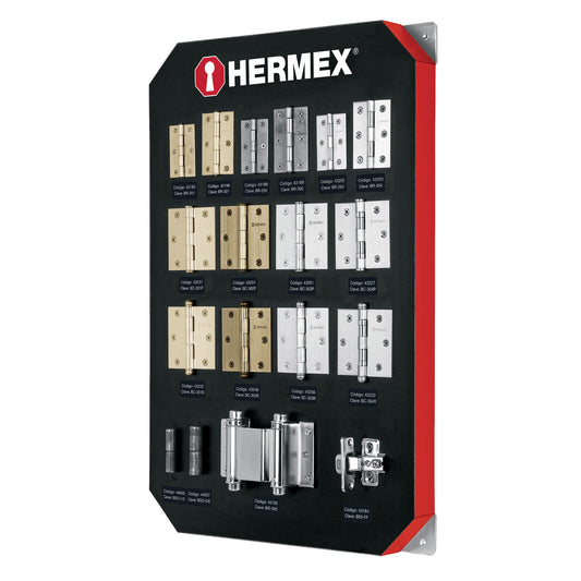 Exhibidor con bisagras, Hermex EX-HE-BI 56362 MM3