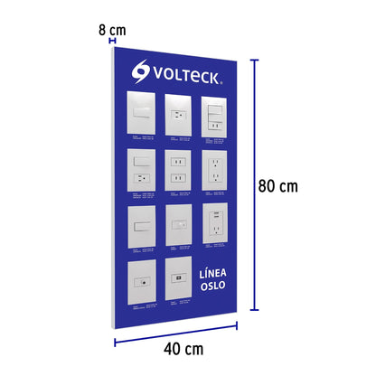 Exhibidor de línea Oslo, Volteck EX-LO-VK 51588 MM3