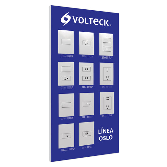 Exhibidor de línea Oslo, Volteck EX-LO-VK 51588 MM3