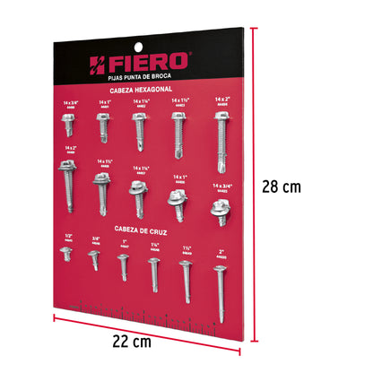 Exhibidor Fiero de pijas punta de broca EXF-PIBR 55549 MM3