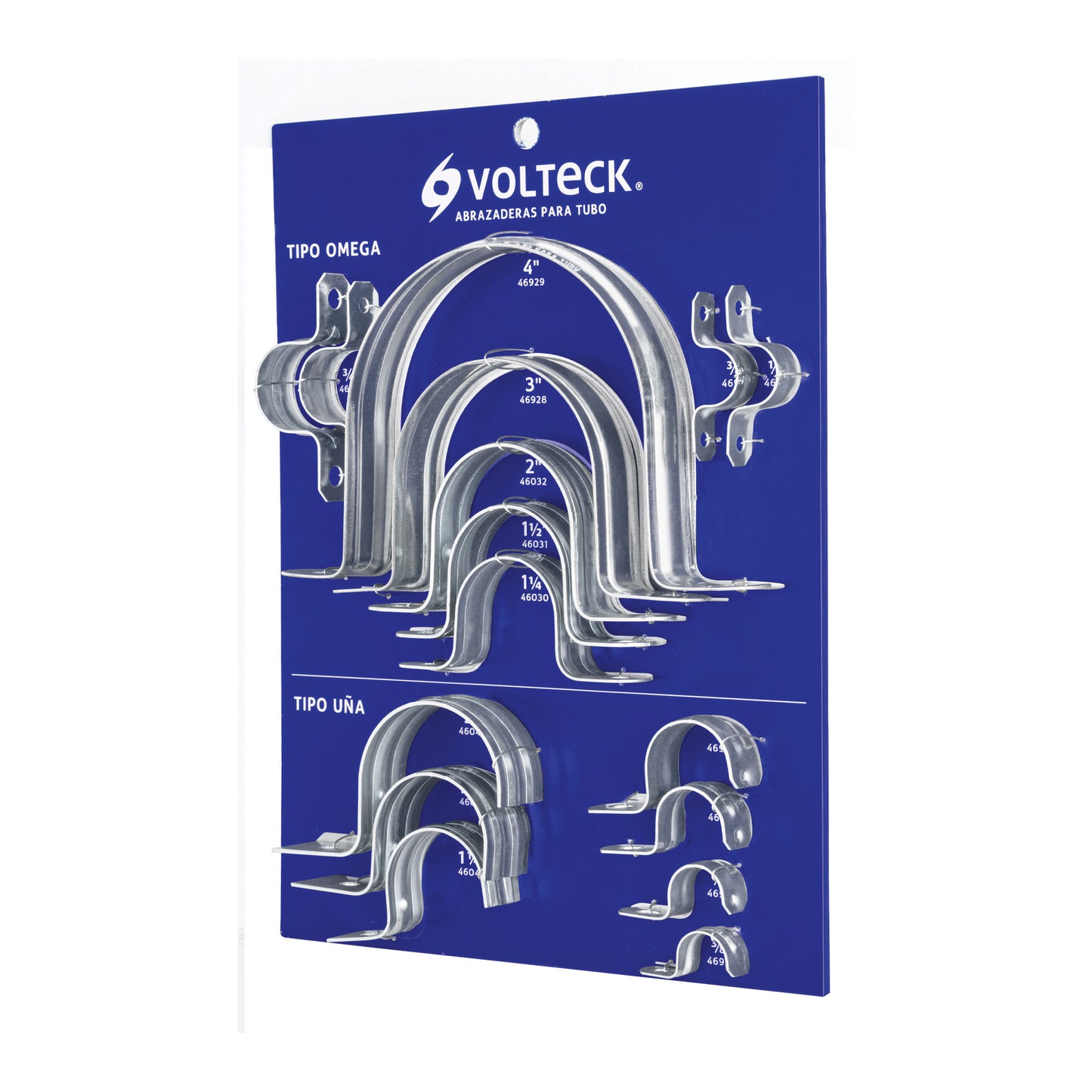 Exhibidor Volteck de abrazaderas para tubo EXVK-AUO 55885 MM3