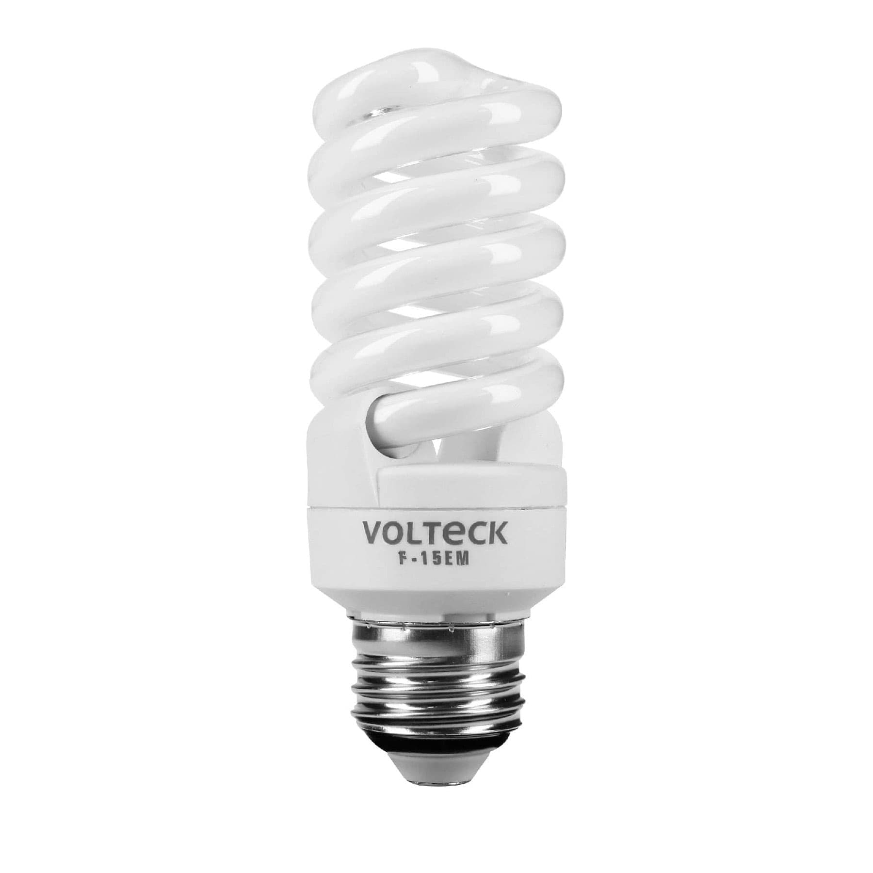 Lámpara espiral mini T2 15 W luz de día en blíster, Volteck F-15EM 48204 MM0