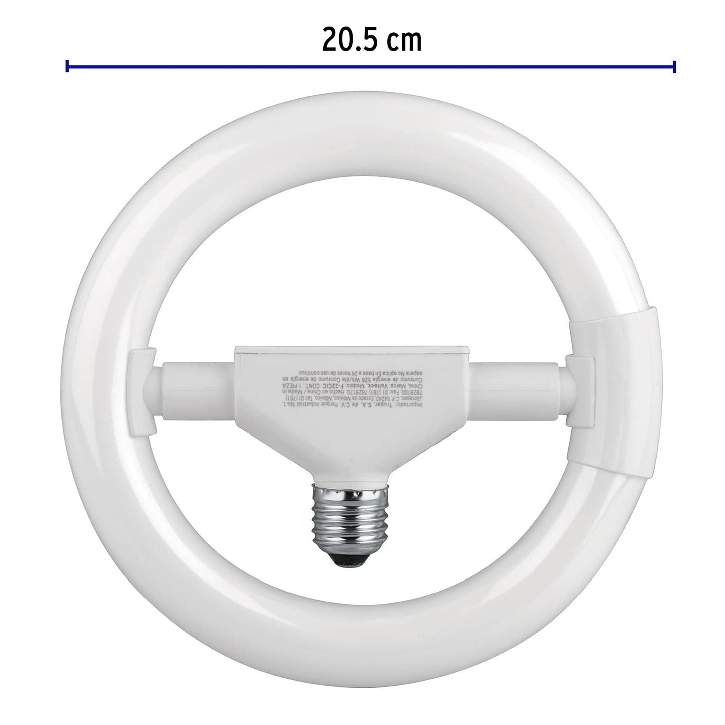 Lámpara circular T9 22 W luz de día en caja, Volteck F-22CIC 48236 MM1