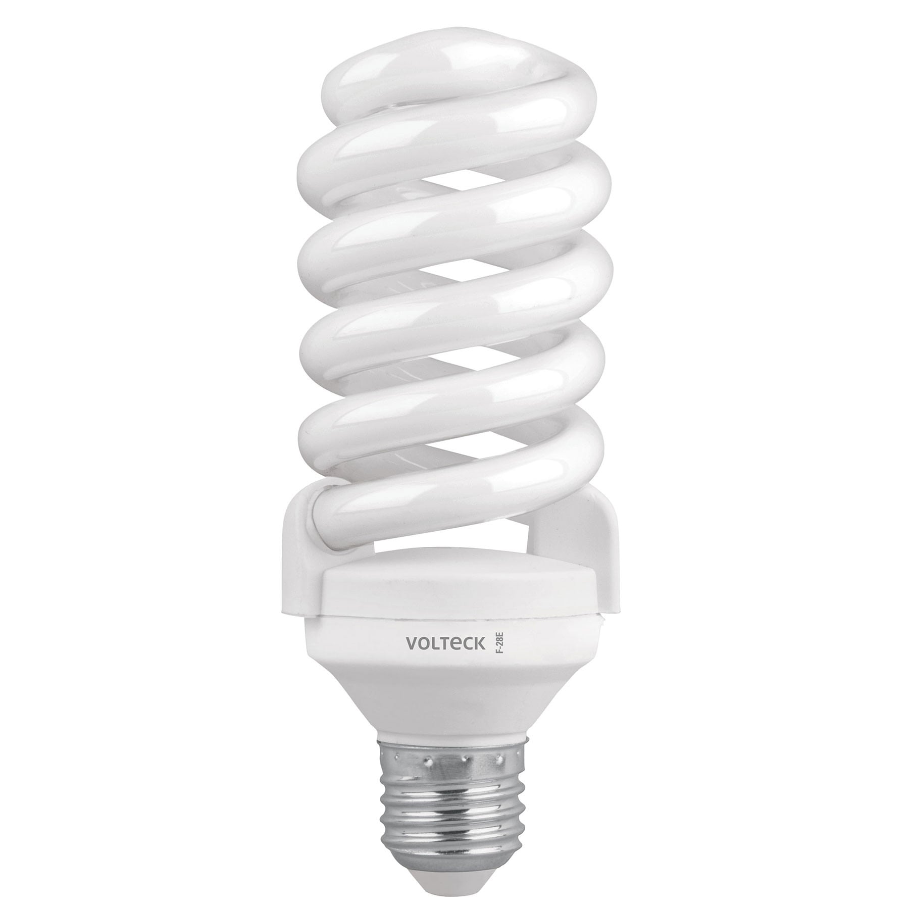 Lámpara espiral T4 28 W luz de día en blíster, Volteck F-28E 46827 MM0