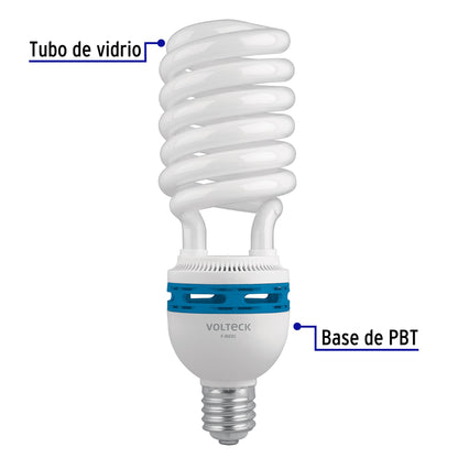 Lámpara espiral 85 W base mogul E39 220 V luz día, caja F-85EXC 48260 MM0