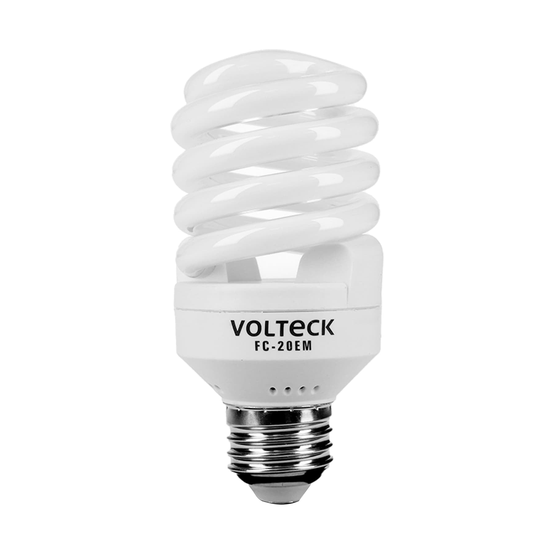 Lámpara espiral mini T2 20 W luz cálida en blíster, Volteck FC-20EM 48207 MM0