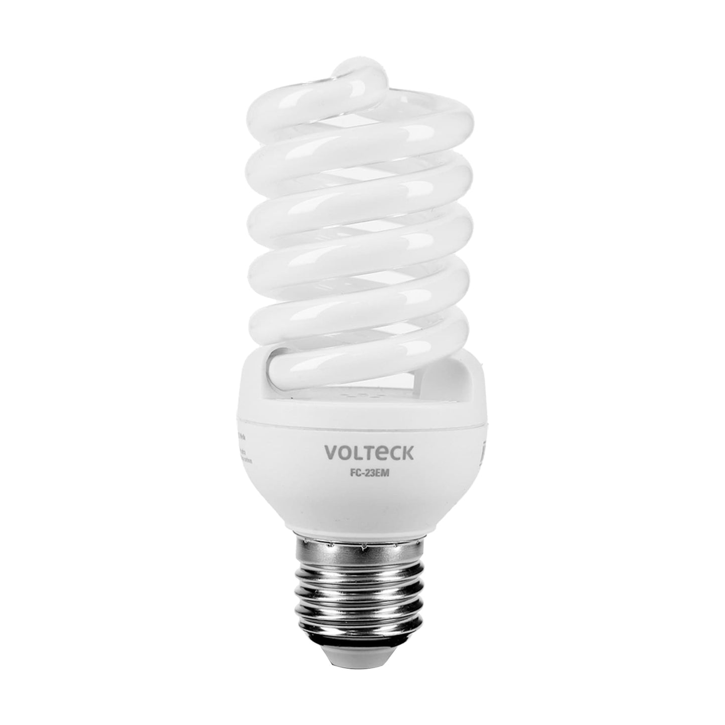 Lámpara espiral mini T2 23 W luz cálida en blíster, Volteck FC-23EM 46839 MM0