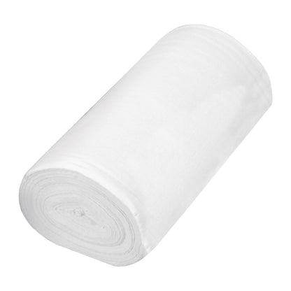 Rollo de 50 m de franela blanca de algodón, Klintek FRA-50B 57004 MM1