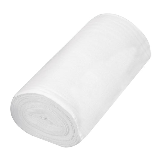 Rollo de 50 m de franela blanca de algodón, Klintek FRA-50B 57004 MM1