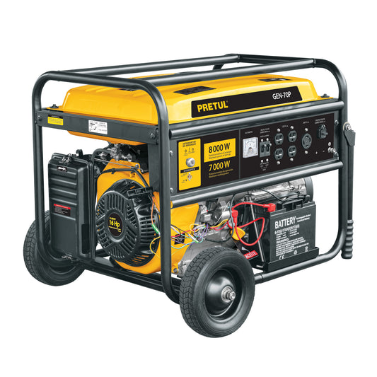 Generador portátil 8 kW motor a gasolina, Pretul GEN-70P 26036 MM1